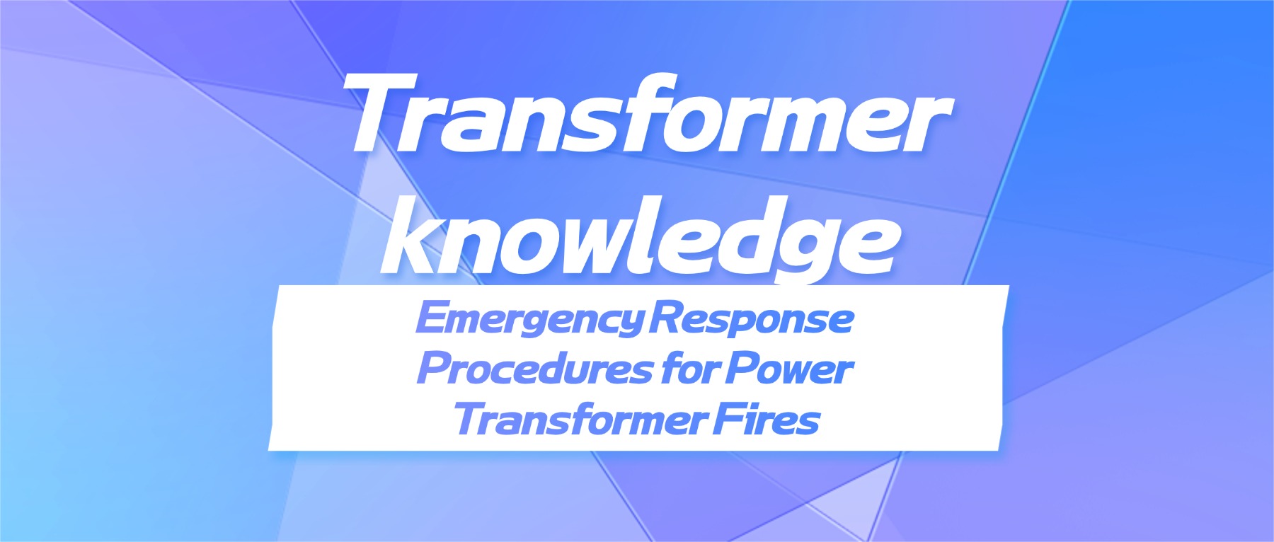 Emergency Response Procedures for Power 